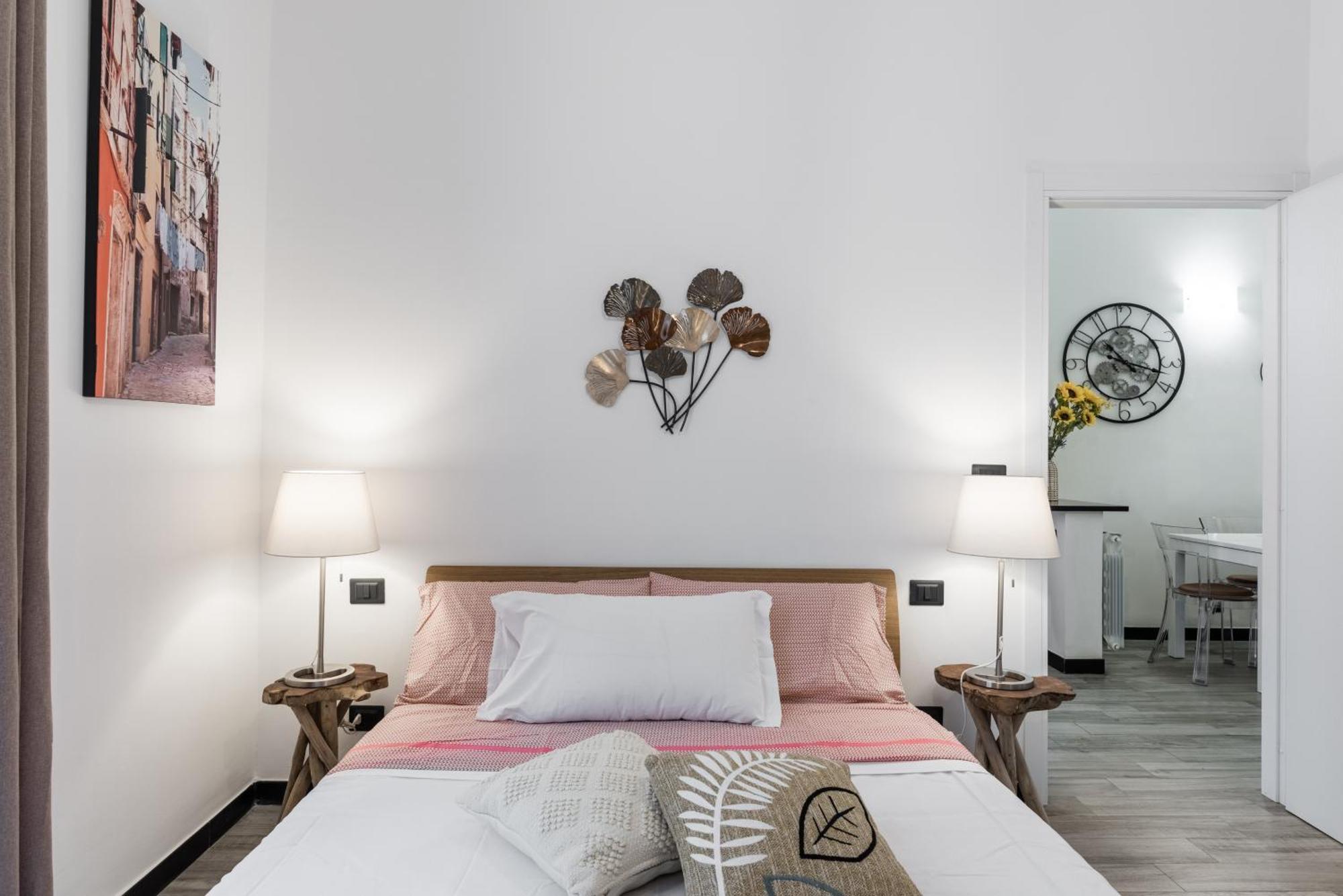 Acquario 5 Minuti, 1Br , Free A-C, Wifi & Netflix "City Center" By Tilo Genoa Luaran gambar
