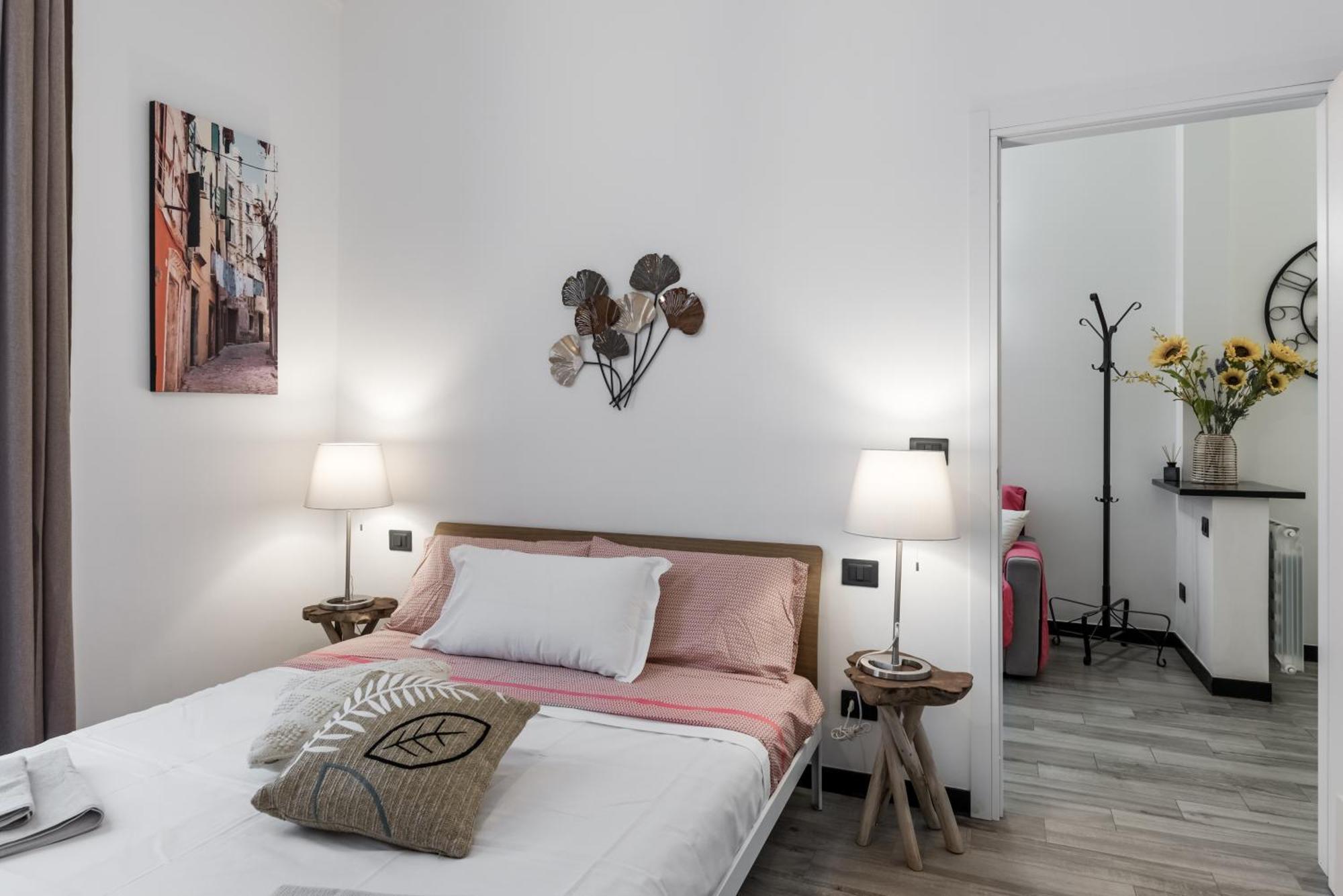 Acquario 5 Minuti, 1Br , Free A-C, Wifi & Netflix "City Center" By Tilo Genoa Luaran gambar